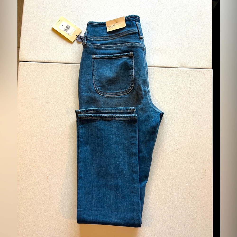 NYDJ Marilyn High Rise Straight Fit Jeans